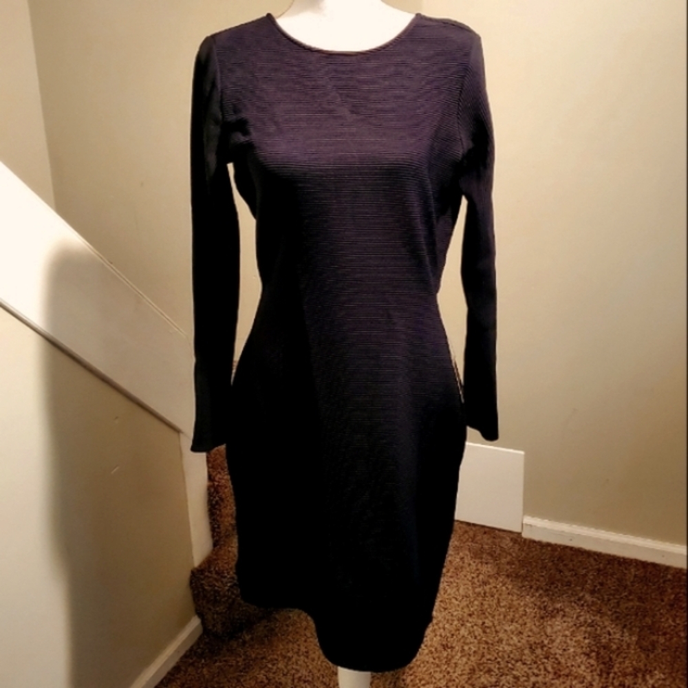 Express Black Backless Dress Size Large NWT